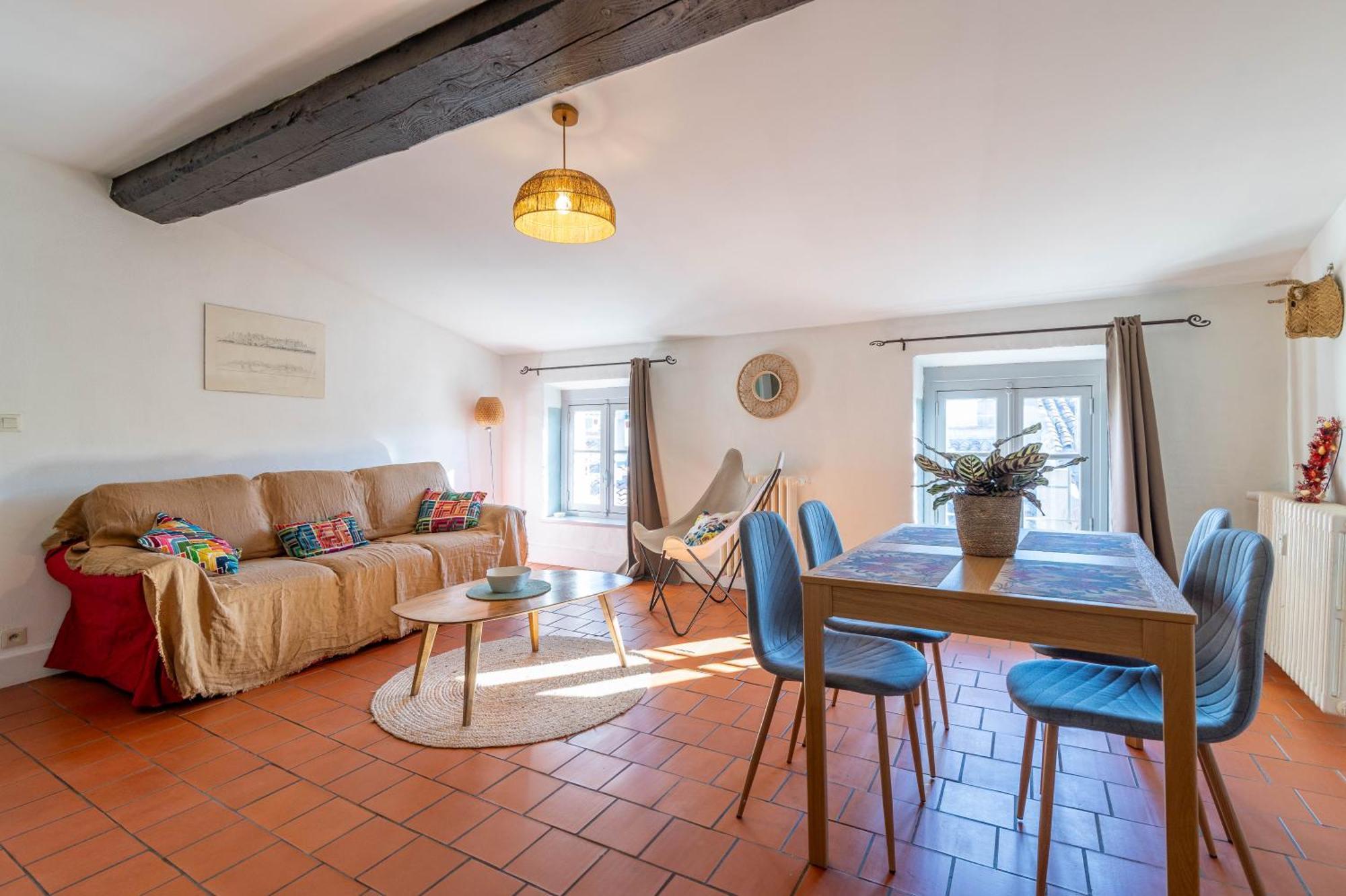 קרקסון Bel Appartement Avec Cour Au Coeur De La Bastide מראה חיצוני תמונה