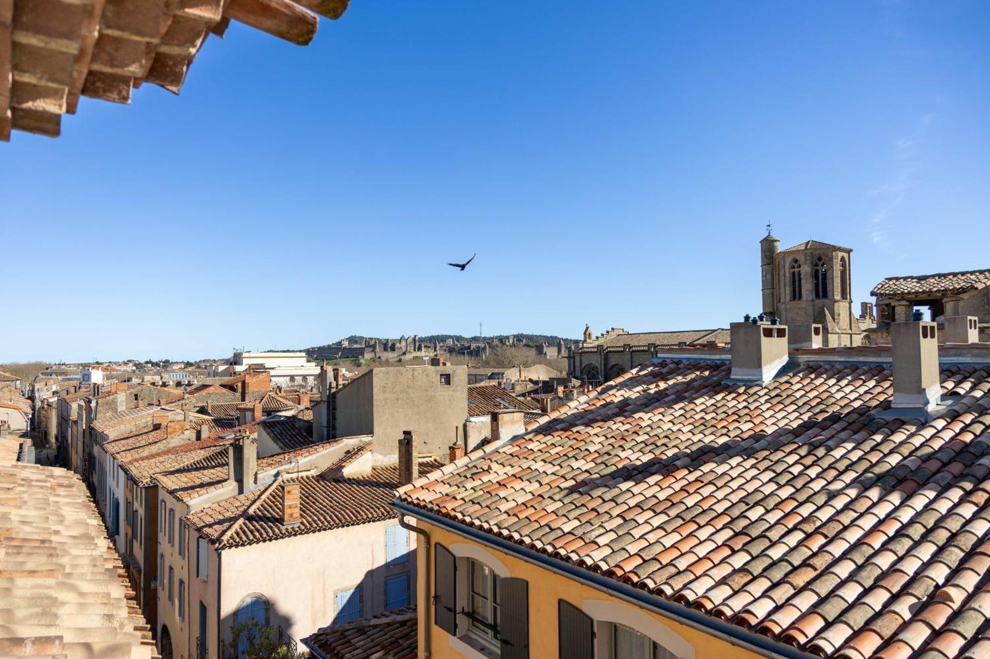 קרקסון Bel Appartement Avec Cour Au Coeur De La Bastide מראה חיצוני תמונה
